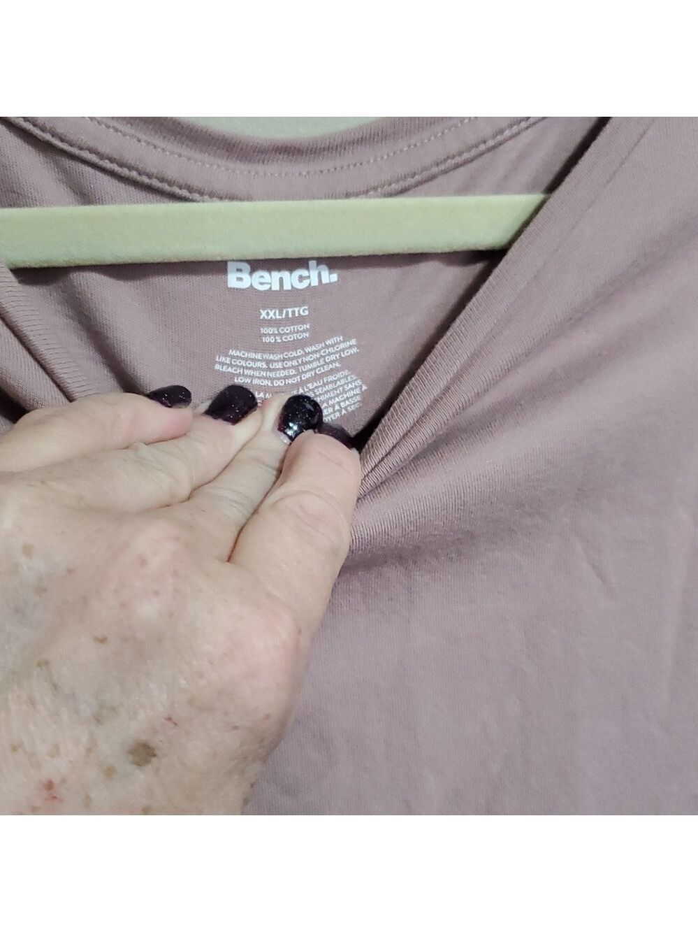 Bench Soft Lavender Tee Size XXL - Picture 2 of 4